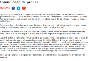 Foto: River Plate.