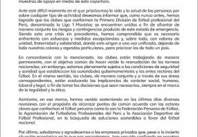 Comunicado