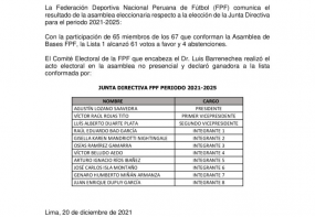 Comunicado FPF