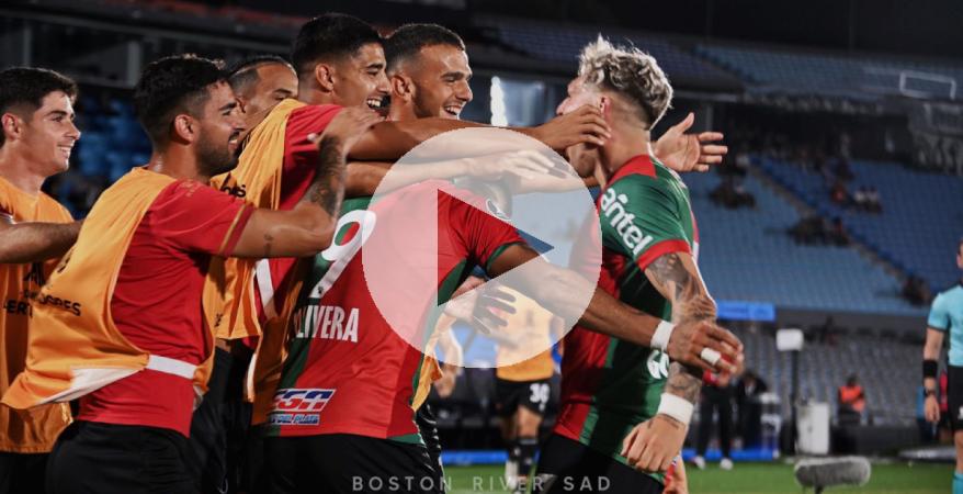 (VIDEO) Boston River sacó ventaja ante Zamora