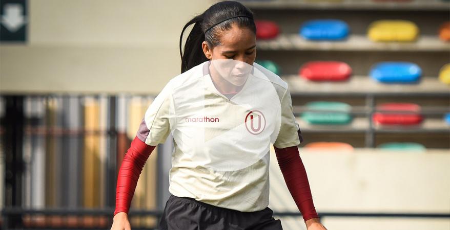 (VIDEO) Karen Balcázar: “Estoy muy tranquila con el equipo que tenemos, vamos a hacer un buen partido”