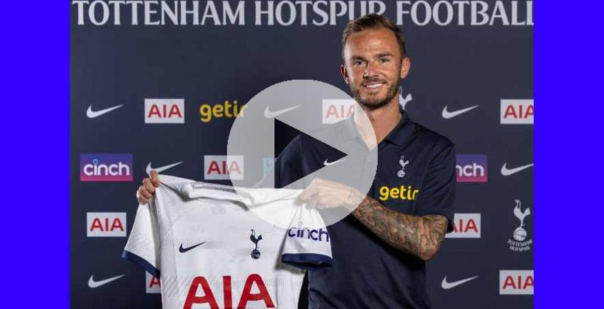 (VIDEO) Tottenham anunció a James Maddison como nuevo refuerzo