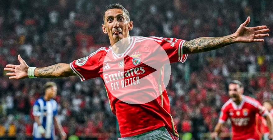 (VIDEO) Benfica venció 2-0 a Porto y se quedó con la Supercopa de Portugal