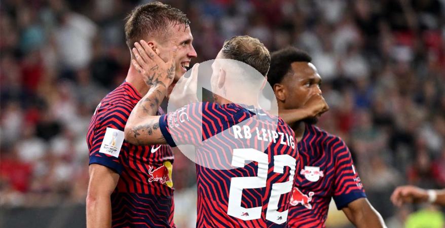 Leipzig se quedó con la Supercopa de Alemania