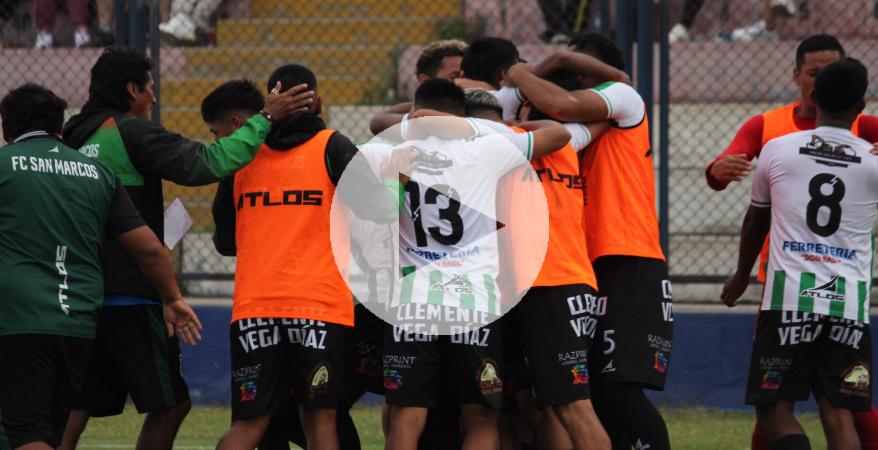 (VIDEO | FOTOS) FC San Marcos remontó a Defensor Porvenir y ascendió a Liga 2