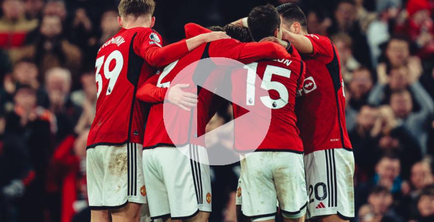 (VIDEO) Manchester United superó con lo justo al Luton