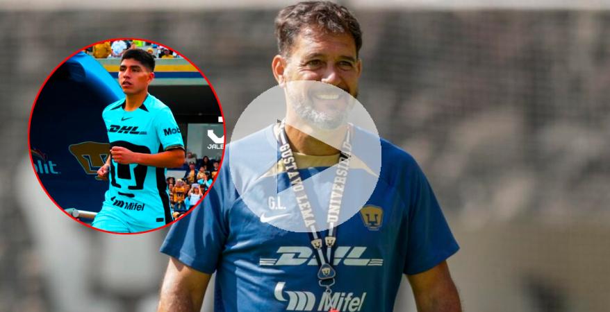 DT de Pumas: "Desde el día uno, sabemos lo que puede dar Quispe"