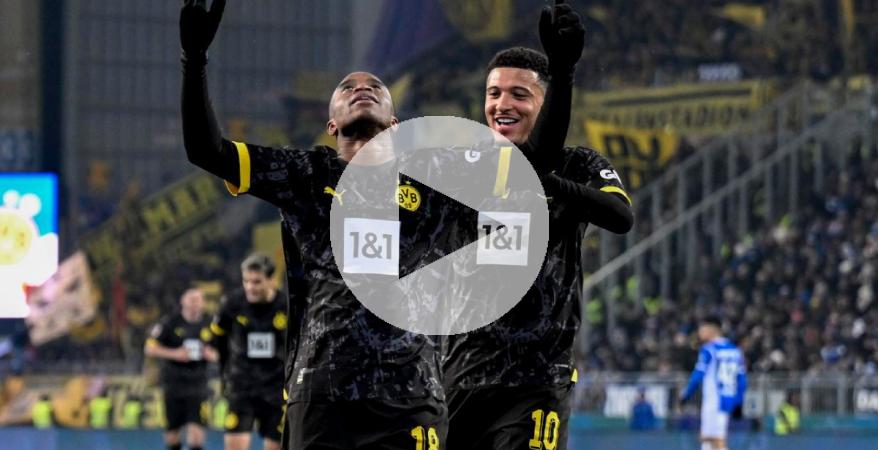 (VIDEO) Borussia Dortmund arrancó el año goleando en la Bundesliga