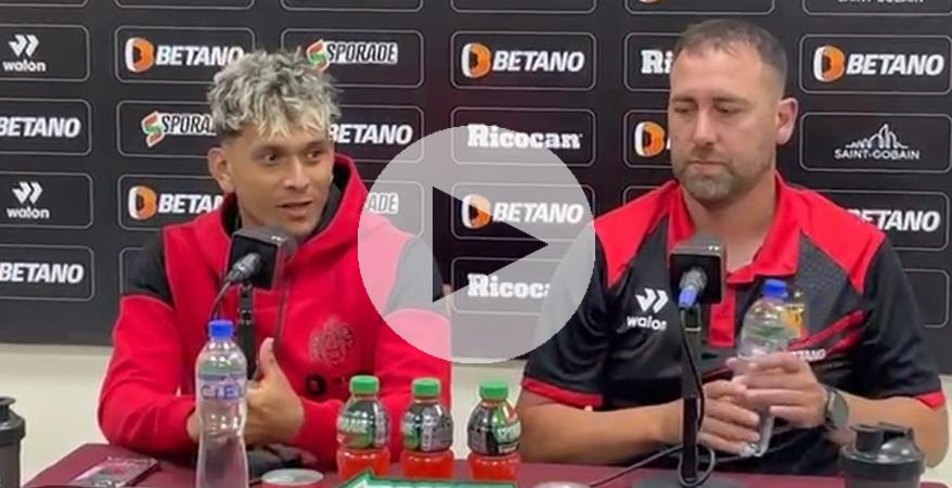 (VIDEO) Diarte: “Estos partidos amistosos que finalizamos fueron muy positivos”