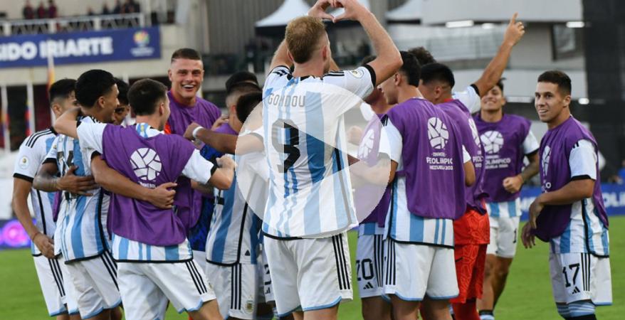 (VIDEO) Argentina eliminó a Brasil y accedió a los Juegos Olímpicos
