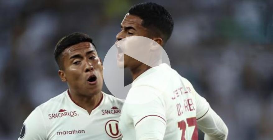 (VIDEO) Olivares: "Me entiendo muy bien con Concha, felizmente salió una linda jugada y pude marcar"