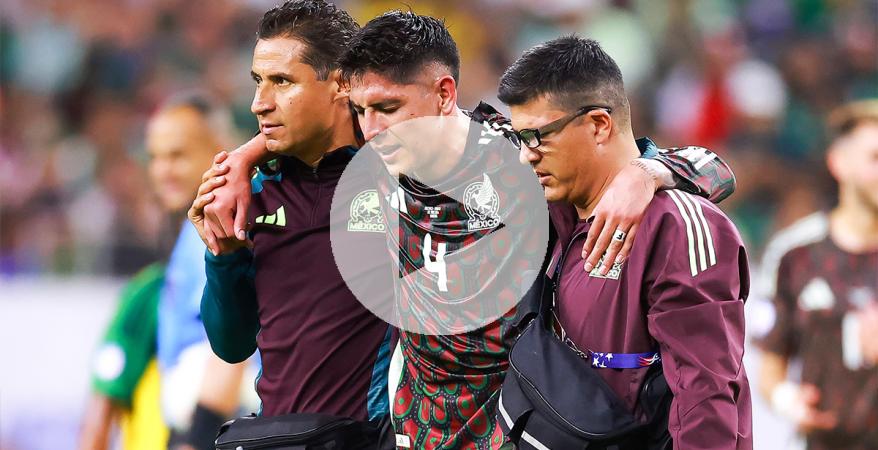 (VIDEO) Alarmas en México: Edson Álvarez salió lesionado entre lágrimas