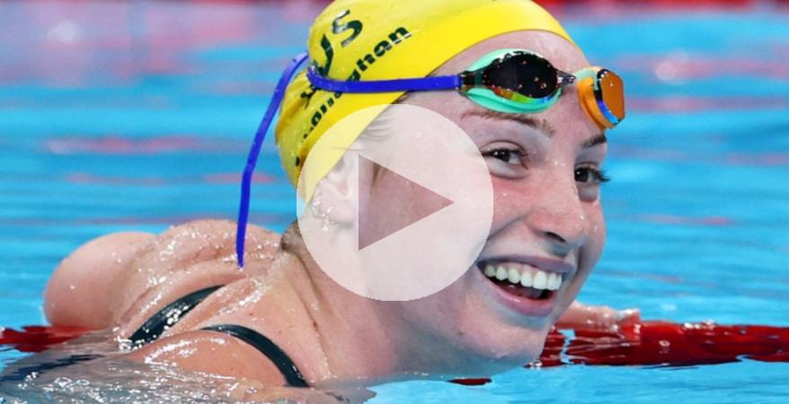 (VIDEO) Australiana O'Callaghan impuso nuevo récord en 200 metros de estilo libre