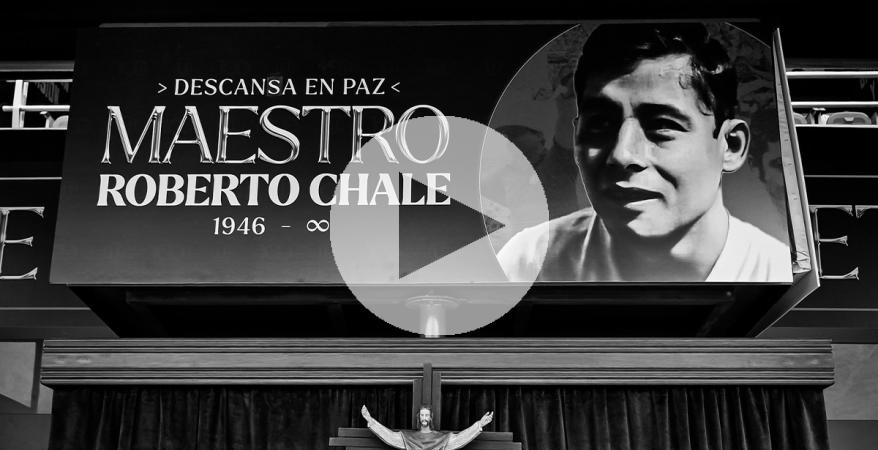 (VIDEO | FOTOS) Universitario le dio último adiós a Roberto Chale en el Estadio Monumental