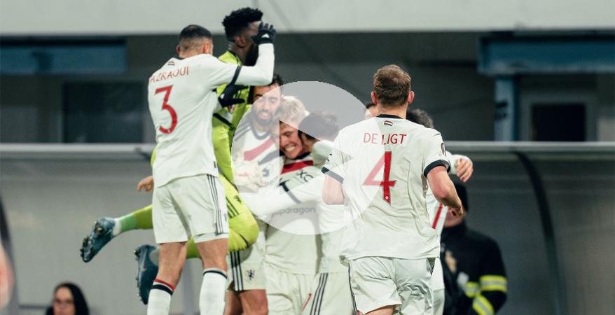 (VIDEO) Manchester United remontó al final y se metió entre los primeros de la Europa League