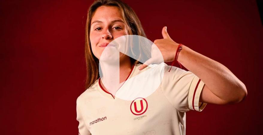 (VIDEO) Universitario anunció fichaje de Mariale Espejo
