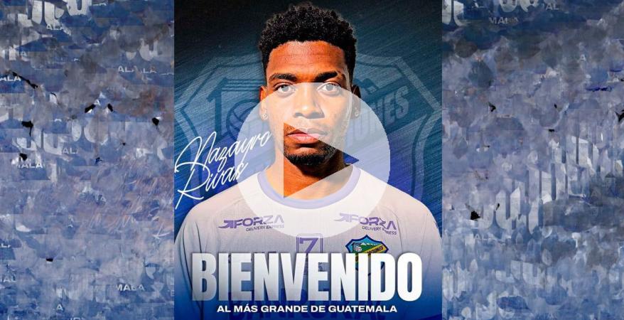 (VIDEO) Nazayro Rivas fue oficializado en club Comunicaciones de Guatemala
