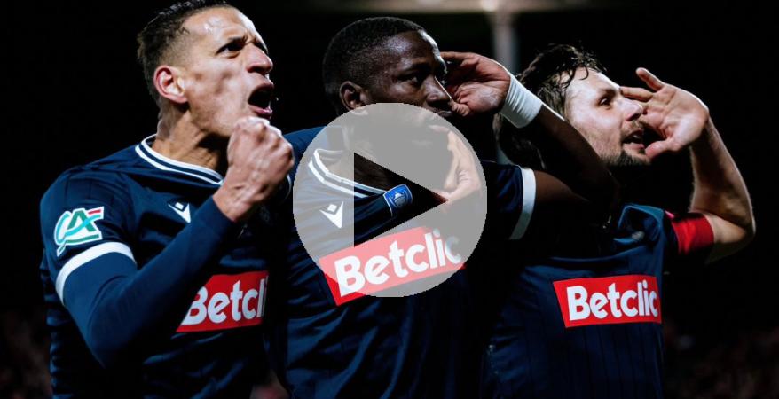 (VIDEO) De forma épica, Dunkerque avanzó a 'semis' de la Copa de Francia