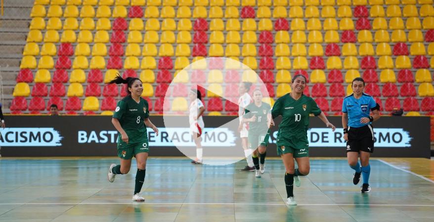 (VIDEO) Perú cayó goleado ante Bolivia y terminó último en Copa América futsal femenina 2025