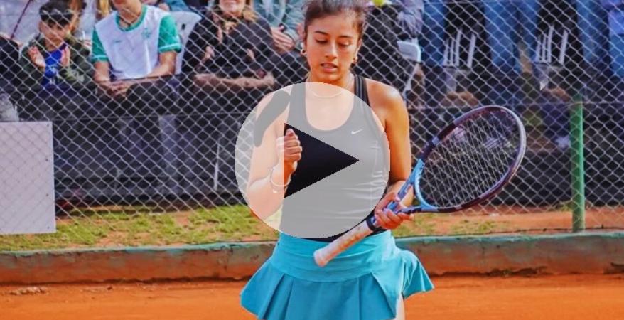 Dana Guzmán ganó duelo entre peruanas y jugará la final del W35 Chacabuco