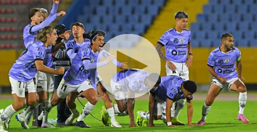 (VIDEO) ¡Cómo sufrió! IDV venció por penales a Mushuc Runa y avanzó en Copa Sudamericana