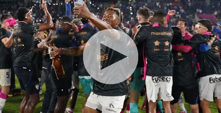 (VIDEO) Independiente del Valle se consagró campeón del fútbol ecuatoriano
