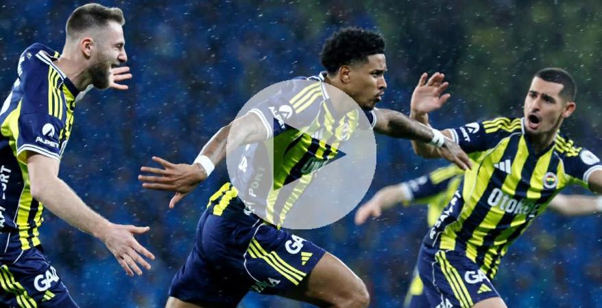 (VIDEO) Fenerbahce ganó el "Clásico turco" y alzó la Supercopa