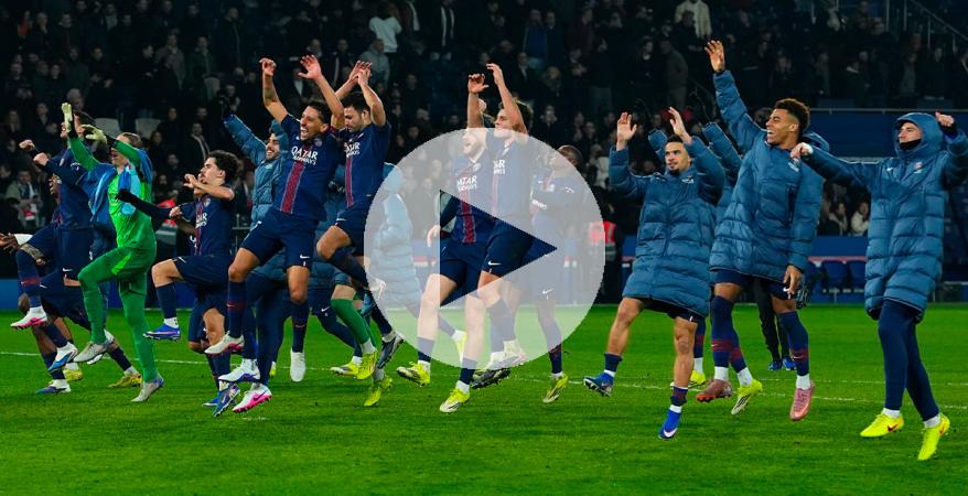 (VIDEO) PSG goleó a Olympique Marsella y sigue en la cima de la Ligue 1