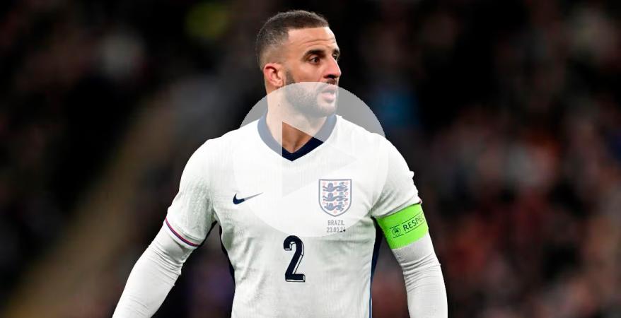(VIDEO) Kyle Walker anunció su retiro de la selección de Inglaterra