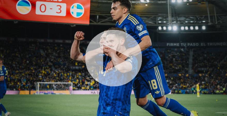 (VIDEO) Gyökeres anotó un 'hat-trick' y acercó a Suecia al Mundial 2026