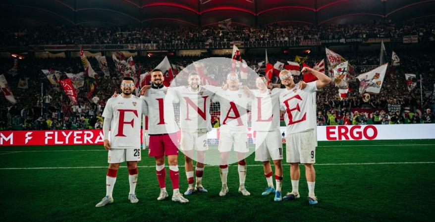 (VIDEO) Stuttgart logró un triunfo agónico y accedió a la final de la Copa alemana