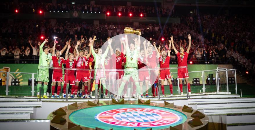 (VIDEO) ¡Hat-trick de Kane! Bayern goleó a Stuttgart y alzó la Copa alemana
