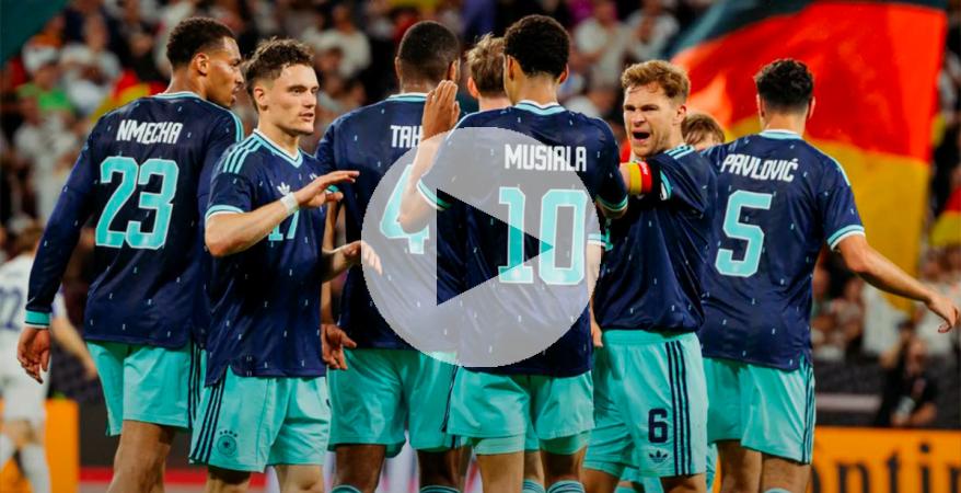 (VIDEO) Alemania goleó 4-0 a Finlandia y va quedando listo para el Mundial 2026