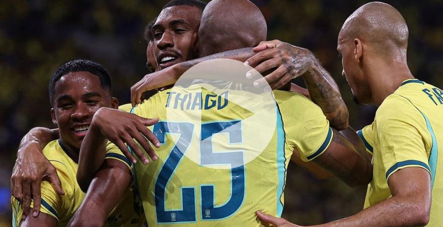 (VIDEO) ¡Fue una máquina! Brasil vapuleó 6-2 a Panamá