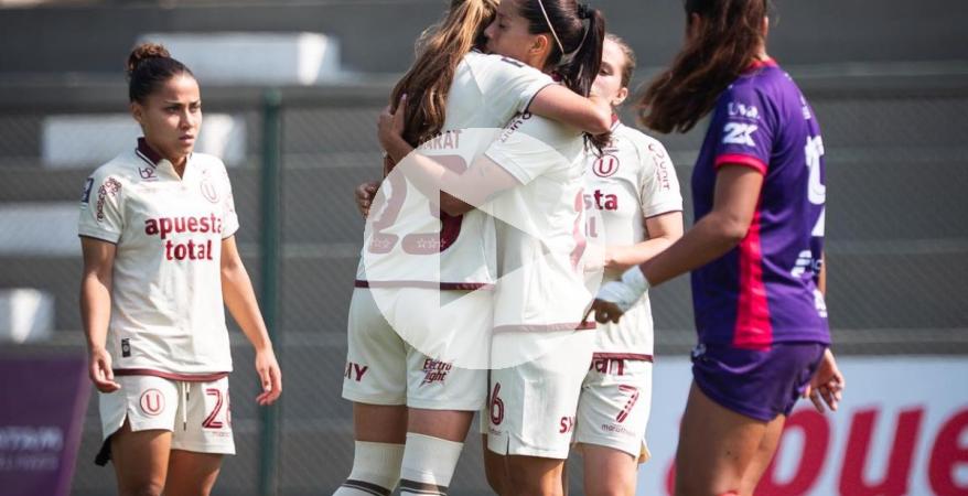 (VIDEO) Universitario venció al Killas FC y sigue líder en el fútbol femenino