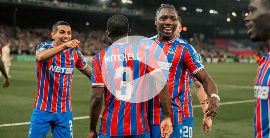 (VIDEO) Crystal Palace hizo respetar la casa para clasificar a la final de la Conference League