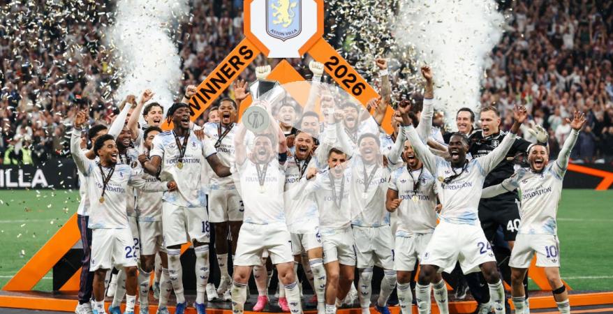 (VIDEO) Aston Villa goleó al Friburgo y alzó la Europa League