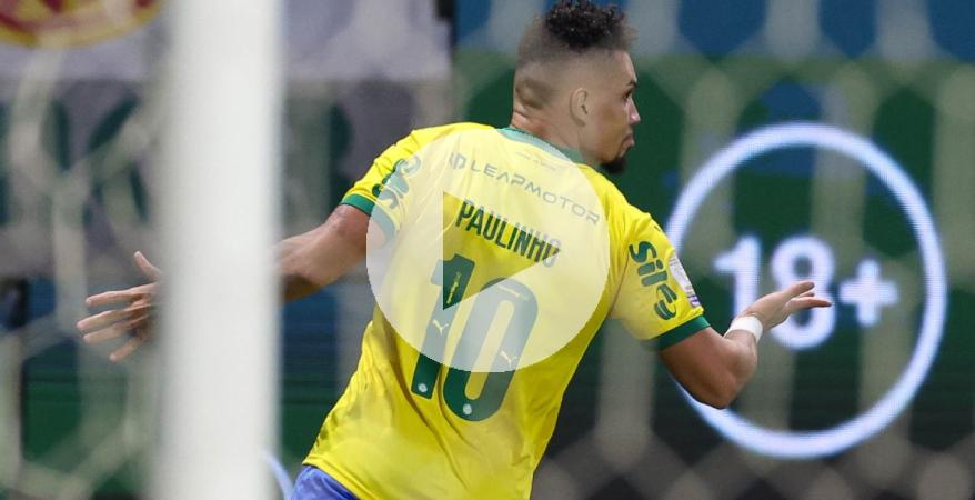 (VIDEO) Palmeiras ganó con lo justo y se afianzó en la cima del Brasileirao