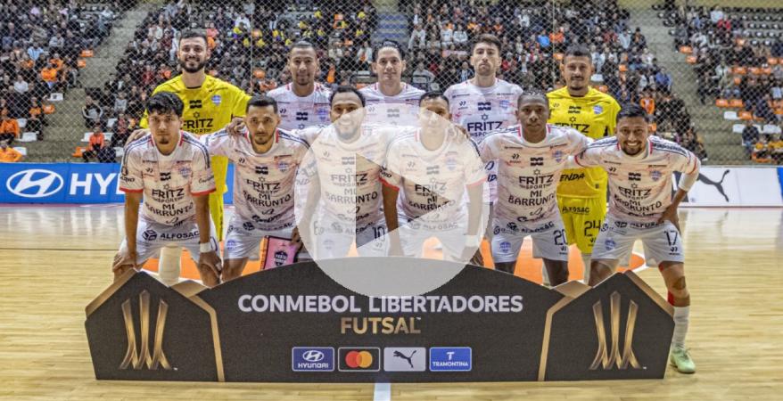 (VIDEO) Panta Walón cayó goleado y fue eliminado de la Conmebol Libertadores de Futsal