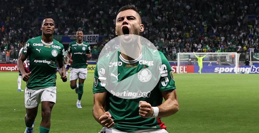(VIDEO) Palmeiras goleó a Junior por la Copa Libertadores