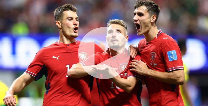 VIDEO |🔴#ENVIVO República Checa vence por 1-0 a Sudáfrica por el Grupo A