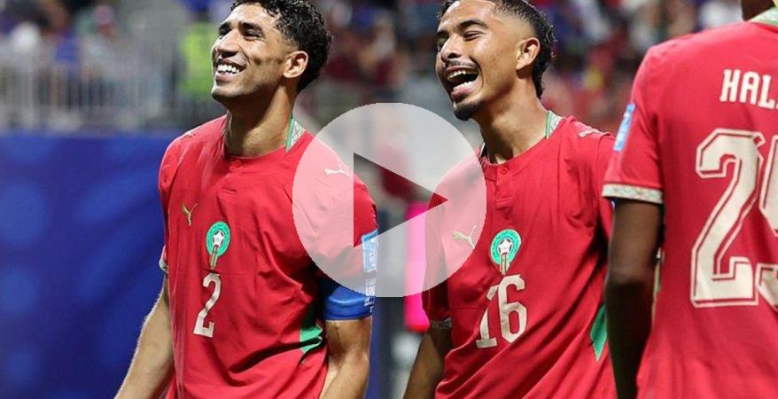 (VIDEO) ¡Remontó! Marruecos superó por 4-2 a Haití en Atlanta