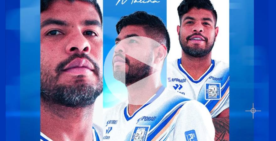 (VIDEO) Colombiano Molina reforzará el ataque del Alianza Atlético