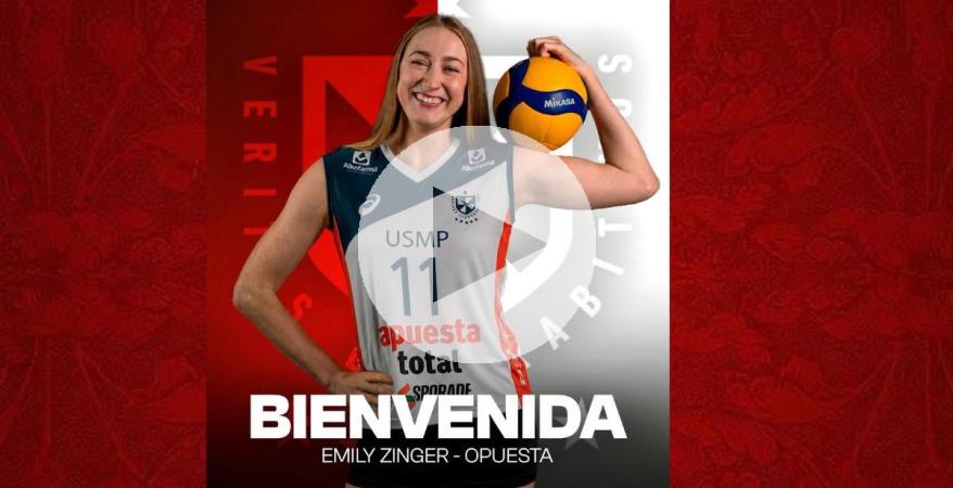Está de vuelta: Emily Zinger regresa al Perú para reforzar a la Universidad San Martín