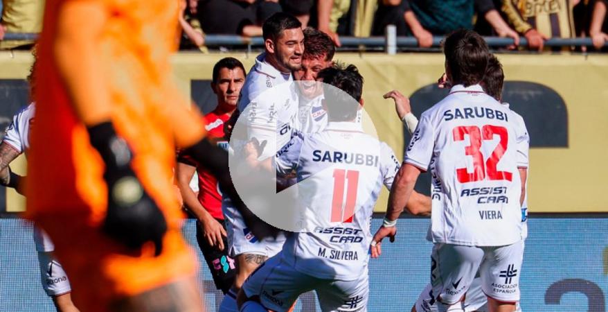 (VIDEO) Con golazo de taco, Nacional festejó en el Clásico uruguayo