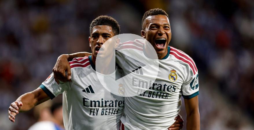 (VIDEO) ¡Con lo justo! Real Madrid superó en los descuentos al Espanyol