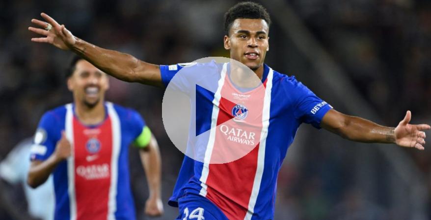(VIDEO) PSG venció al Aston Villa y se coronó bicampeón de la Supercopa de Europa
