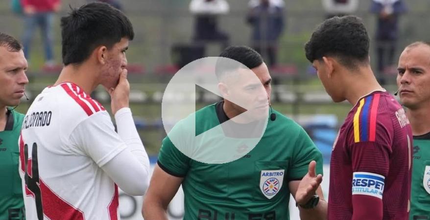 Selección peruana Sub 15 debutó con empate (4-4) ante Venezuela en la Liga Evolución