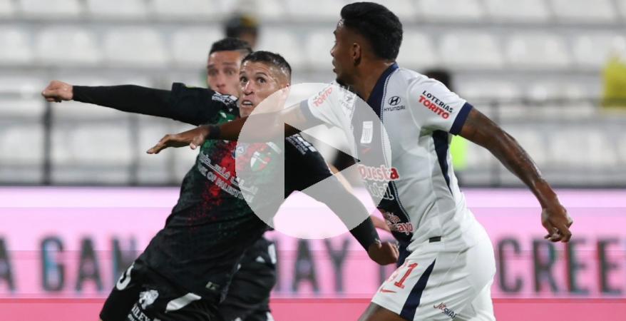 (VIDEO | FOTOS) Alianza Lima perdió por 2-1 ante Palestino en amistoso