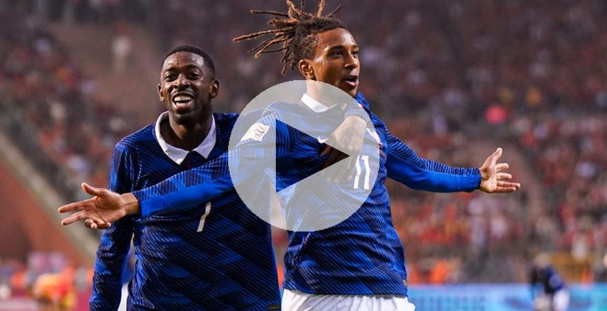 (VIDEO) Con golazo de Olise, Francia se llevó los puntos de Bélgica